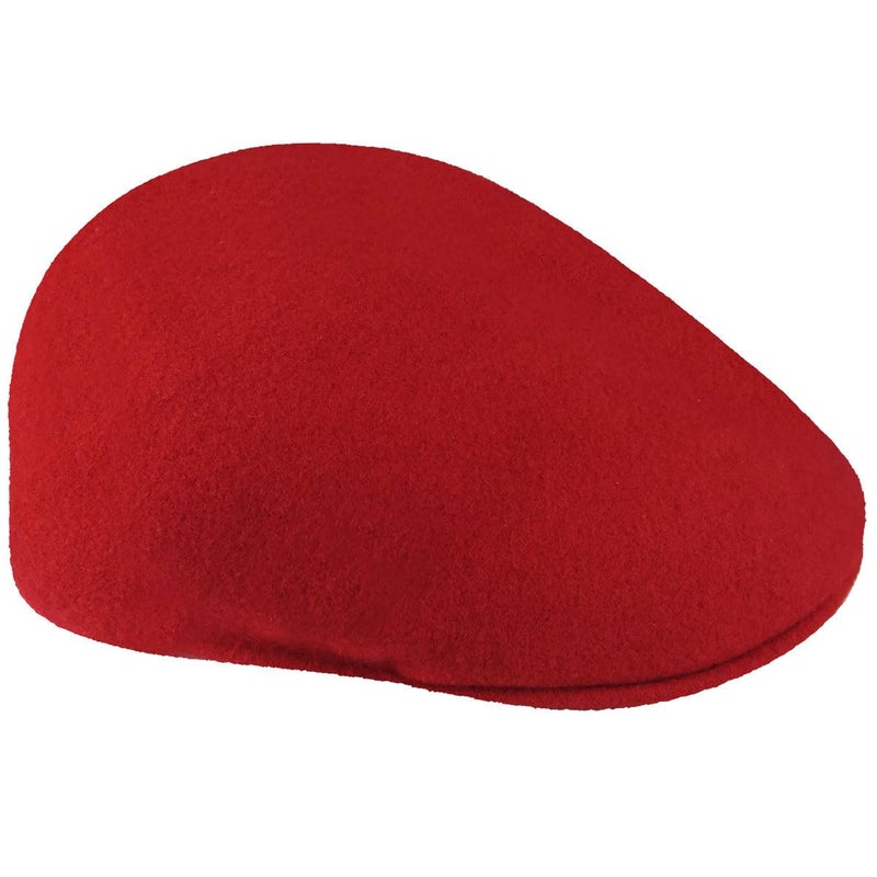Kangol Men's Classic Wool 504 Cap, Our Most Iconic Shape, Red (X-Large) - Image 5